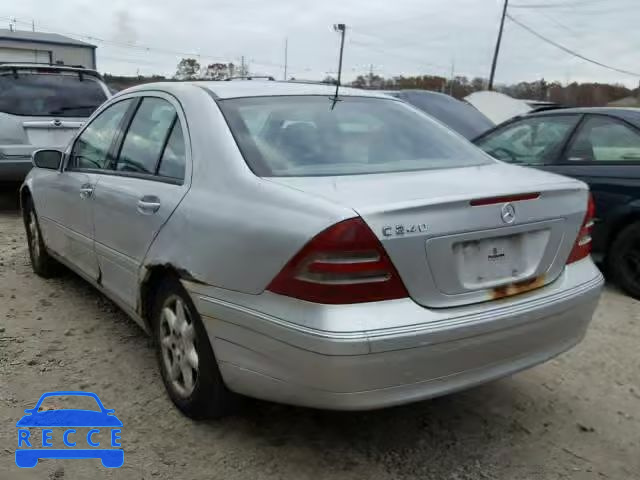 2001 MERCEDES-BENZ C 240 WDBRF61J31F067799 Bild 2