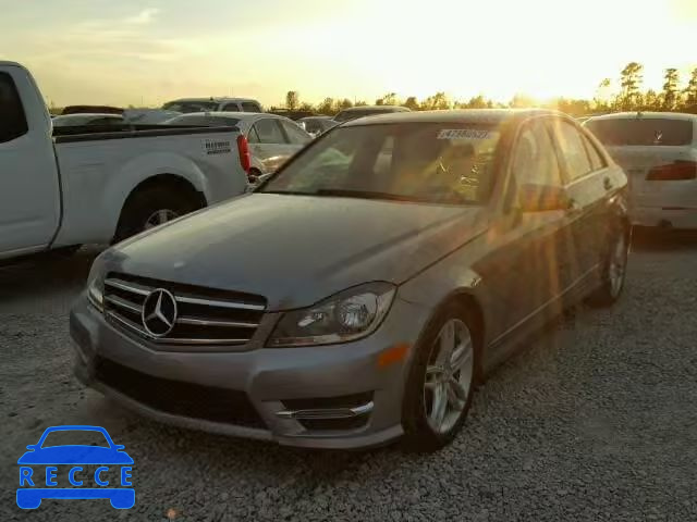 2014 MERCEDES-BENZ C 250 WDDGF4HB3EA936924 зображення 1