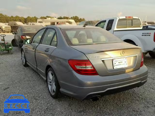 2014 MERCEDES-BENZ C 250 WDDGF4HB3EA936924 зображення 2