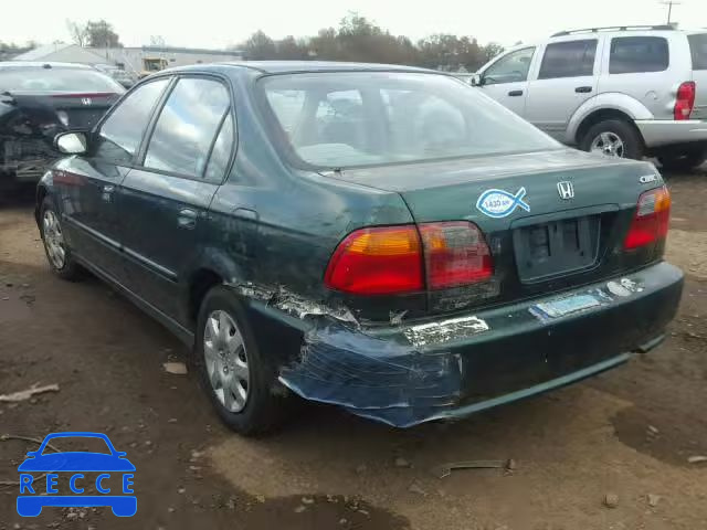 2000 HONDA CIVIC BASE 2HGEJ6610YH562155 Bild 2