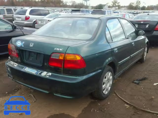 2000 HONDA CIVIC BASE 2HGEJ6610YH562155 Bild 3