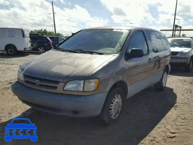 1998 TOYOTA SIENNA LE 4T3ZF13C2WU076390 image 1