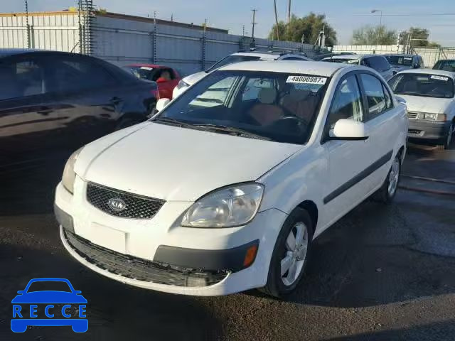 2007 KIA RIO BASE KNADE123776217906 image 1