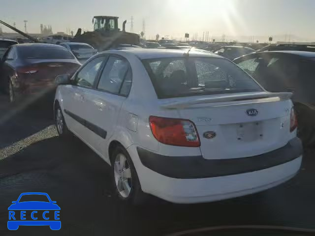 2007 KIA RIO BASE KNADE123776217906 image 2