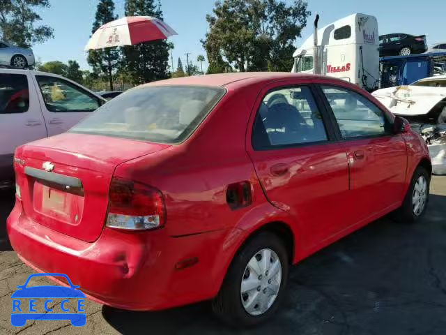 2005 CHEVROLET AVEO BASE KL1TD52645B324670 image 3