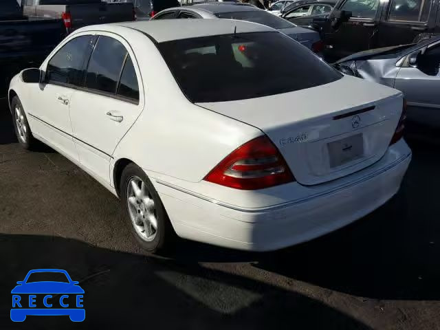 2002 MERCEDES-BENZ C 240 WDBRF61J02E007261 image 2