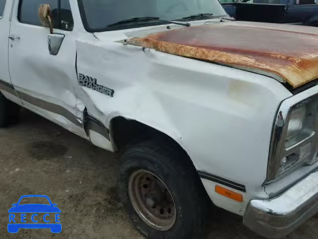 1992 DODGE RAMCHARGER 3B4GM07Y0NM560729 зображення 8