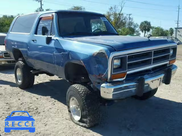 1990 DODGE RAMCHARGER 3B4GM07Y6LM007208 зображення 0