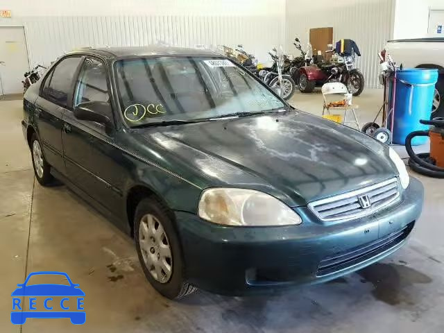 2000 HONDA CIVIC BASE 2HGEJ6619YH545158 Bild 0
