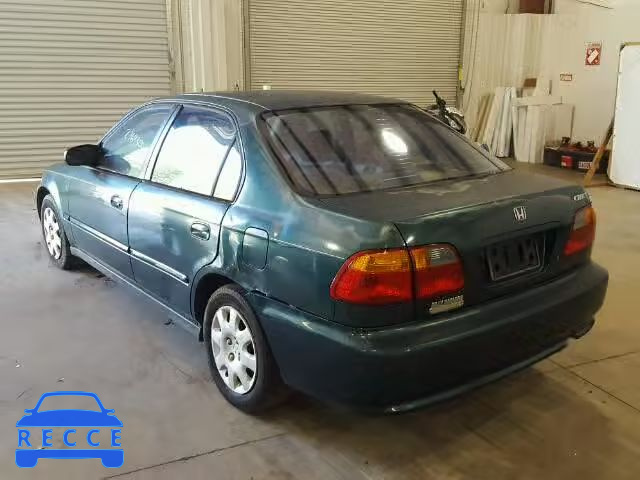 2000 HONDA CIVIC BASE 2HGEJ6619YH545158 Bild 2