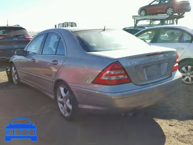 2005 MERCEDES-BENZ C 230K SPO WDBRF40J55F626961 image 2