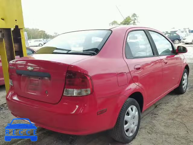 2005 CHEVROLET AVEO BASE KL1TD52655B415012 image 3