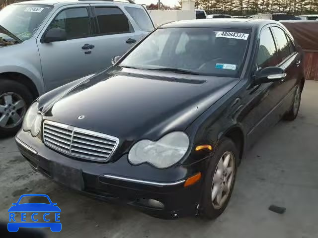 2002 MERCEDES-BENZ C 240 WDBRF61J52F180154 Bild 1