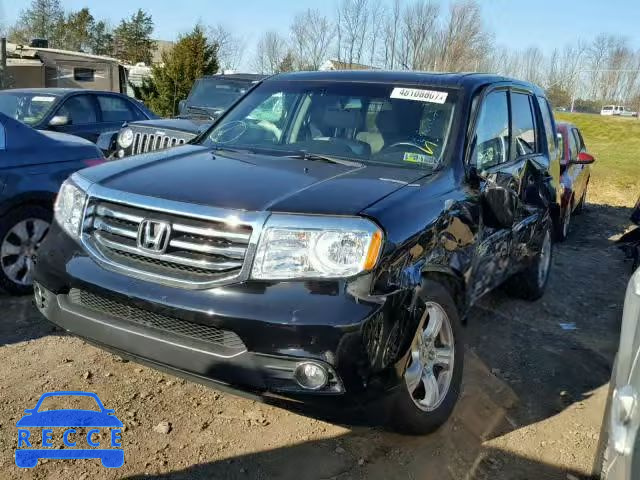 2012 HONDA PILOT EXLN 5FNYF4H73CB047216 image 1