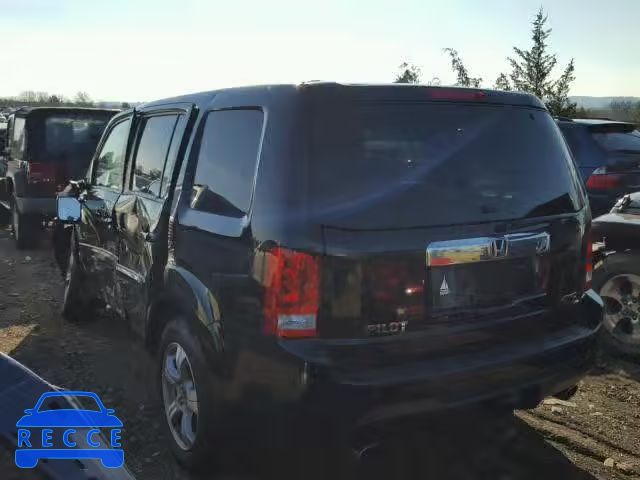 2012 HONDA PILOT EXLN 5FNYF4H73CB047216 image 2