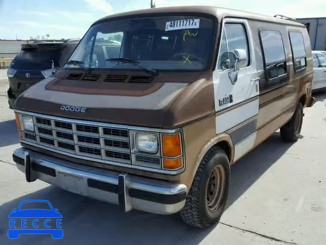 1986 DODGE RAM VAN B2 2B6HB23T4GK574256 зображення 1
