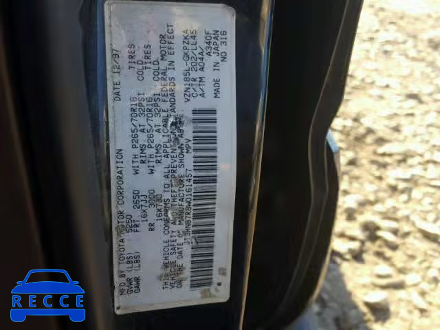 1998 TOYOTA 4RUNNER LI JT3HN87R8W0161457 image 9