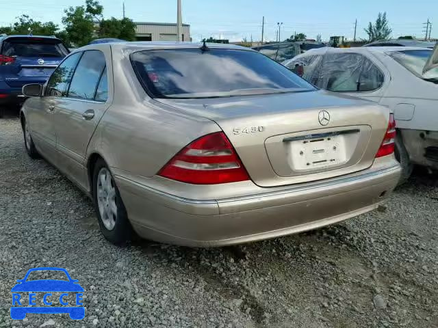 2001 MERCEDES-BENZ S 430 WDBNG70J31A156921 зображення 2