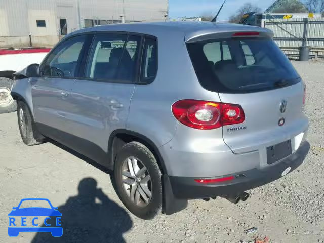 2011 VOLKSWAGEN TIGUAN S WVGBV7AX1BW524929 image 2