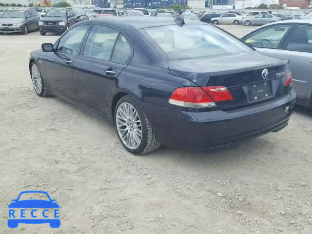 2008 BMW 750 LI WBAHN835X8DT83876 image 2