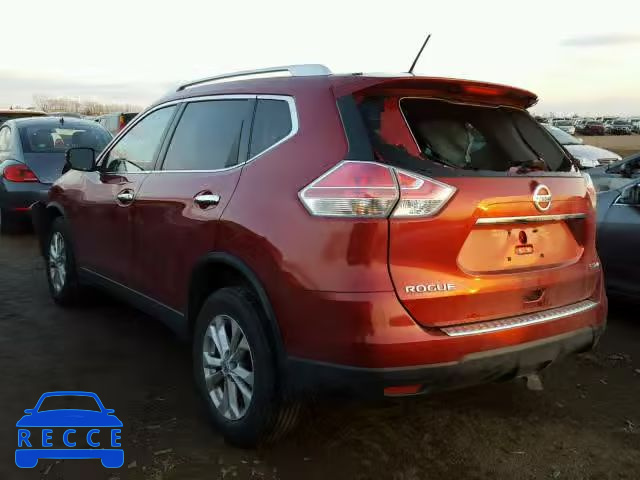 2015 NISSAN ROGUE S KNMAT2MV8FP509864 зображення 2