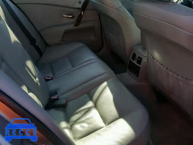 2006 BMW 530 I WBANE73506CM32888 зображення 5