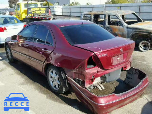 2002 MERCEDES-BENZ C 320 WDBRF64J52F246830 image 2