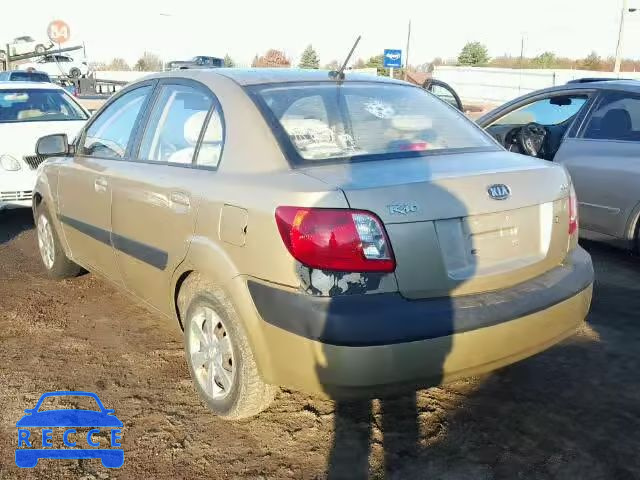 2009 KIA RIO BASE KNADE223996526138 image 2