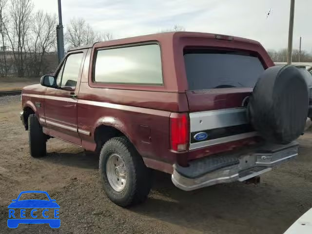 1996 FORD BRONCO U10 1FMEU15NXTLA24440 image 2