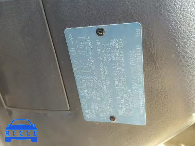 1997 SUZUKI SIDEKICK S JS3TD21V1V4107924 image 9