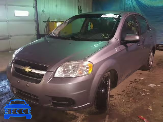 2010 CHEVROLET AVEO LS KL1TD5DE2AB117659 image 1