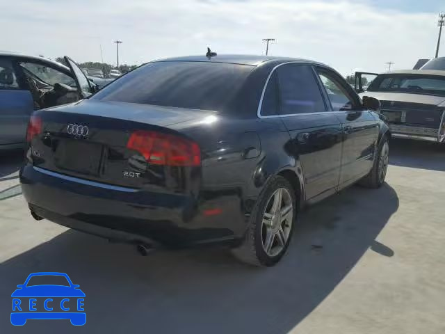 2007 AUDI A4 2 WAUAF78E27A037144 зображення 3