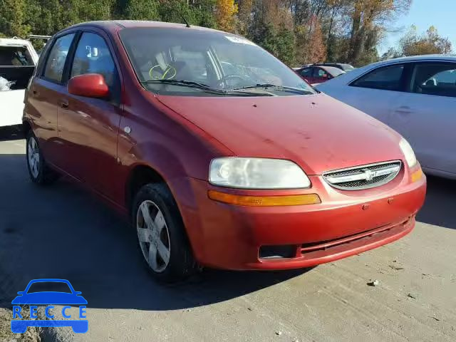 2008 CHEVROLET AVEO BASE KL1TD66678B251296 image 0