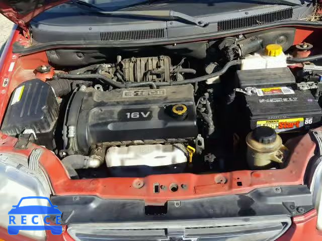 2008 CHEVROLET AVEO BASE KL1TD66678B251296 зображення 6