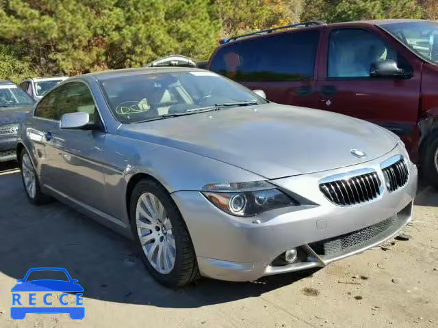 2004 BMW 645 CI AUT WBAEH73494B189728 image 0