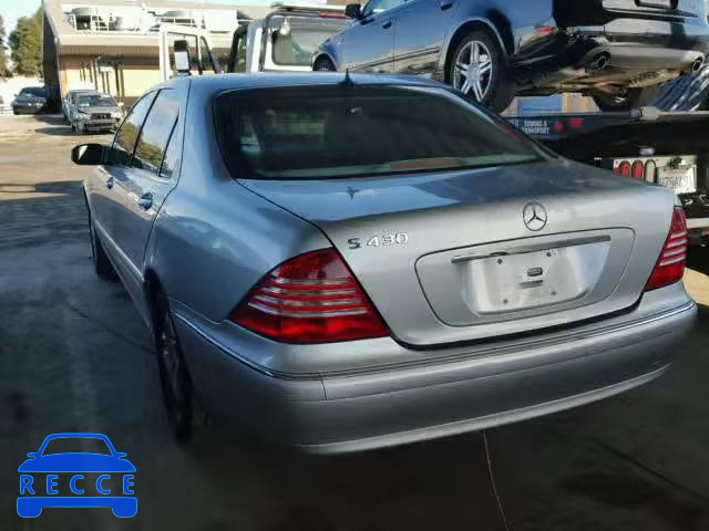 2003 MERCEDES-BENZ S 430 WDBNG70J63A348515 image 2