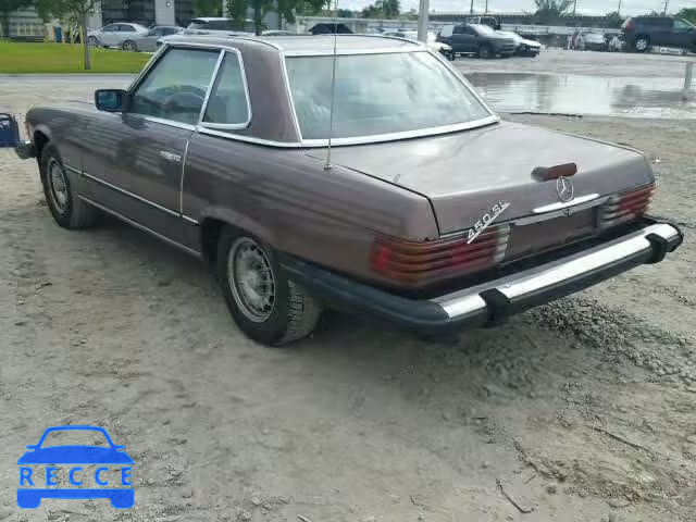 1980 MERCEDES-BENZ SL 450 10704412059234 зображення 2