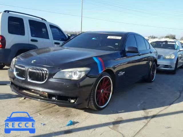 2010 BMW 750 I WBAKA8C5XACY35614 image 1