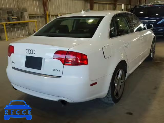 2008 AUDI A4 2.0T WAUAF78E28A050932 image 3