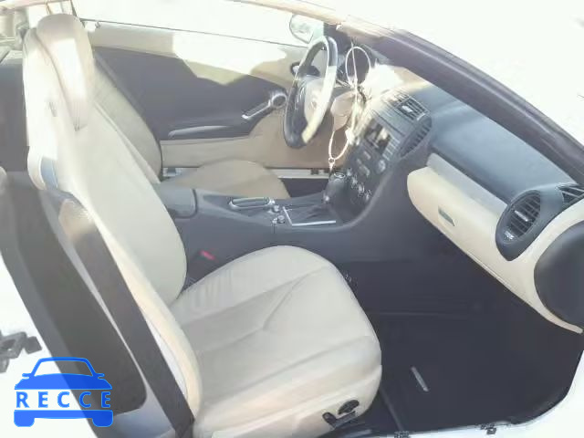 2008 MERCEDES-BENZ SLK 280 WDBWK54F18F174473 зображення 4