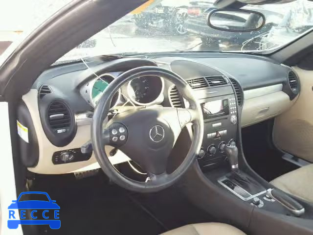 2008 MERCEDES-BENZ SLK 280 WDBWK54F18F174473 image 8