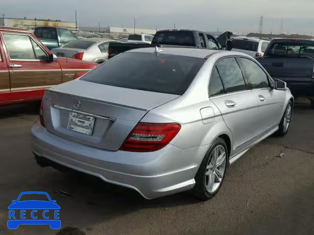 2012 MERCEDES-BENZ C 250 WDDGF4HB8CA622196 зображення 3