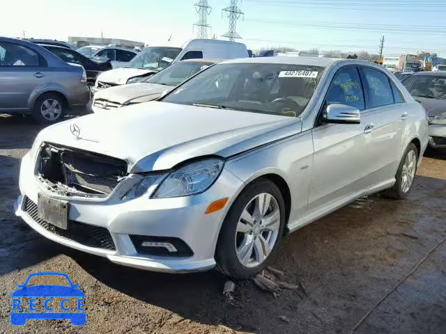 2011 MERCEDES-BENZ E 350 BLUE WDDHF2EB1BA338226 image 1