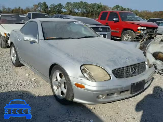 2002 MERCEDES-BENZ SLK 320 WDBKK65F12F269450 Bild 0