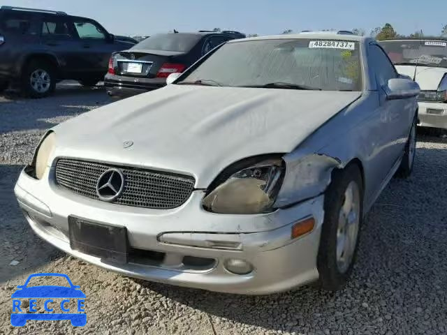 2002 MERCEDES-BENZ SLK 320 WDBKK65F12F269450 Bild 1