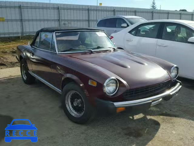 1977 FIAT SPIDER 124CS10119325 зображення 0