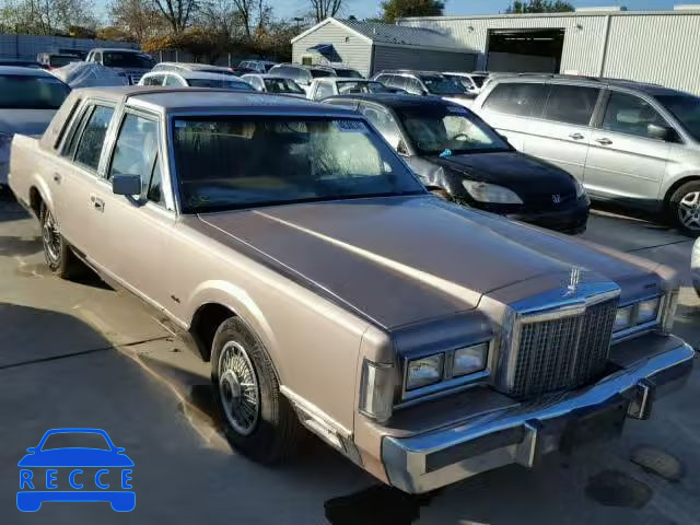 1986 LINCOLN TOWN CAR 1LNBP96F1GY675867 зображення 0