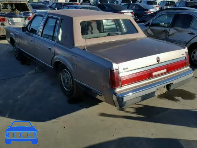 1986 LINCOLN TOWN CAR 1LNBP96F1GY675867 image 2