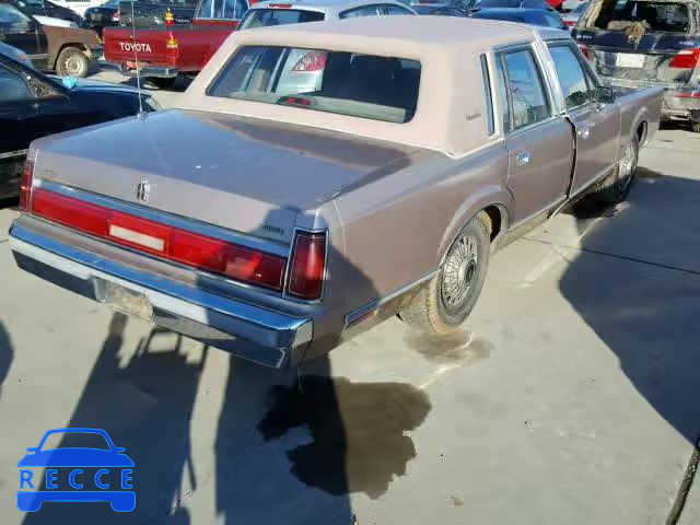 1986 LINCOLN TOWN CAR 1LNBP96F1GY675867 image 3