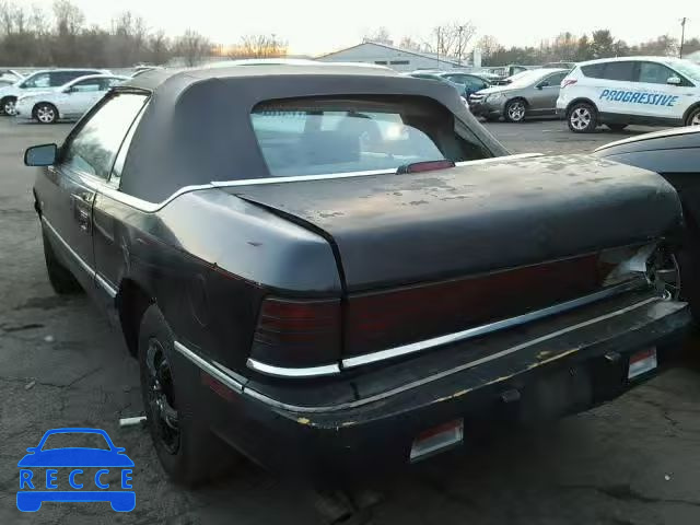 1992 CHRYSLER LEBARON 1C3XU4530NF239036 Bild 2